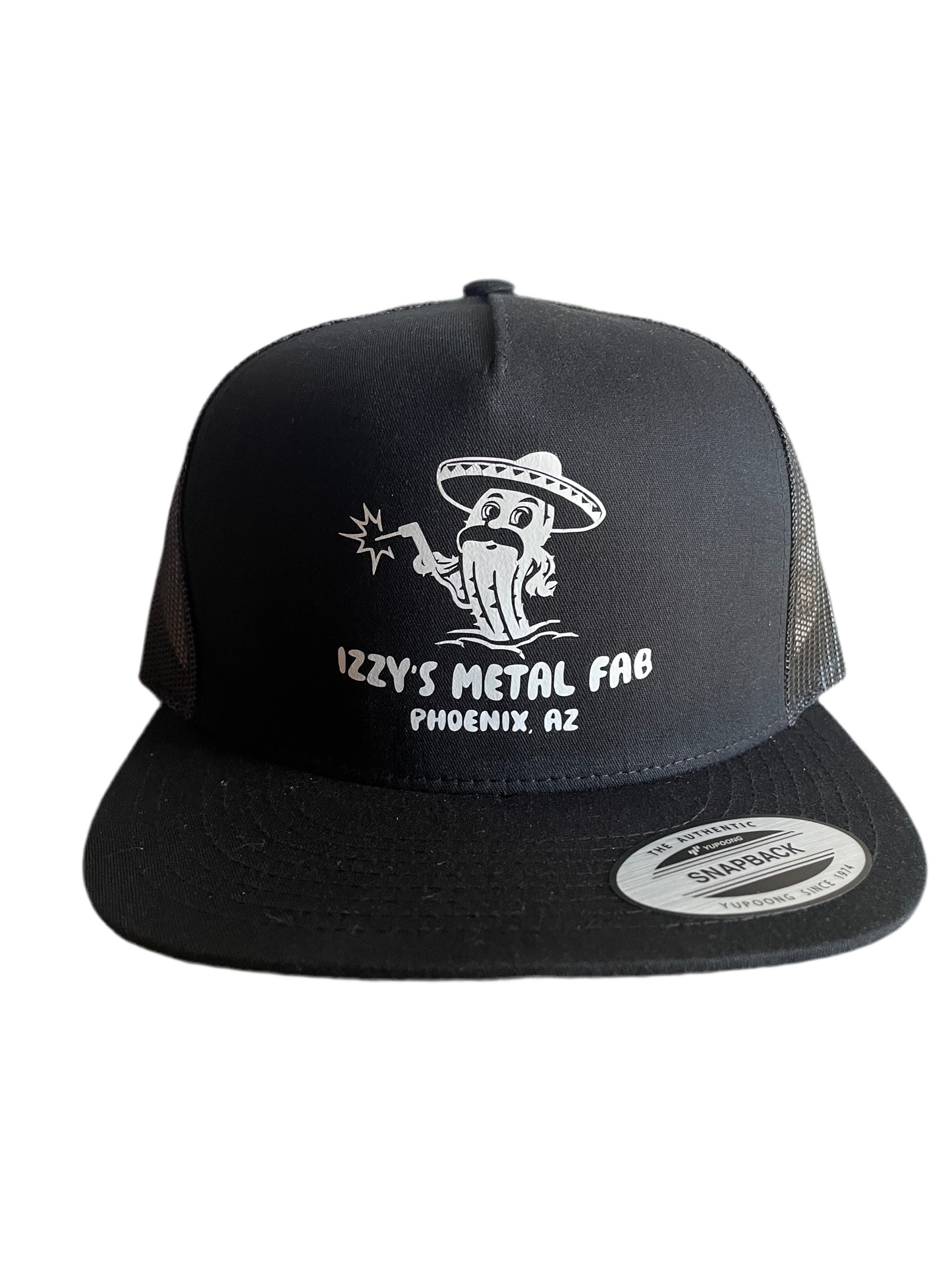 Saguaro Stache Black Snapback